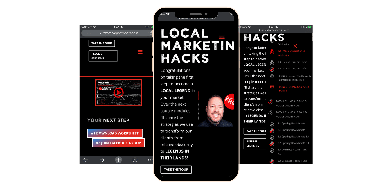 Local Marketing Hacks Mobile Assets